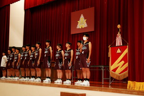 表彰伝達式・全国大会壮行式