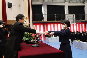 第７５回卒業証書授与式