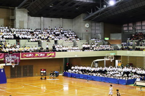 バスケットボール全校応援