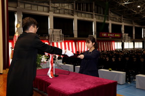 第７７回卒業証書授与式